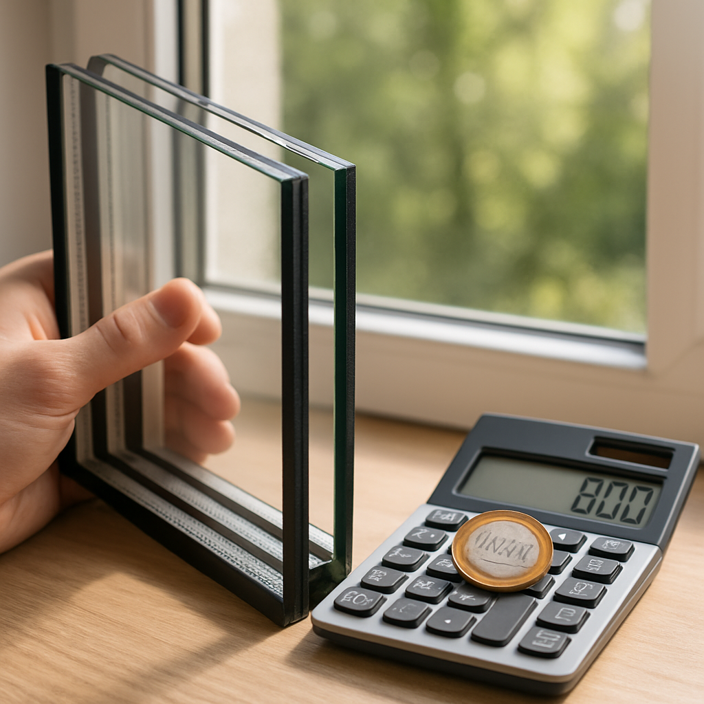 Hoeveel bespaar je met dubbel glas aan energiekosten