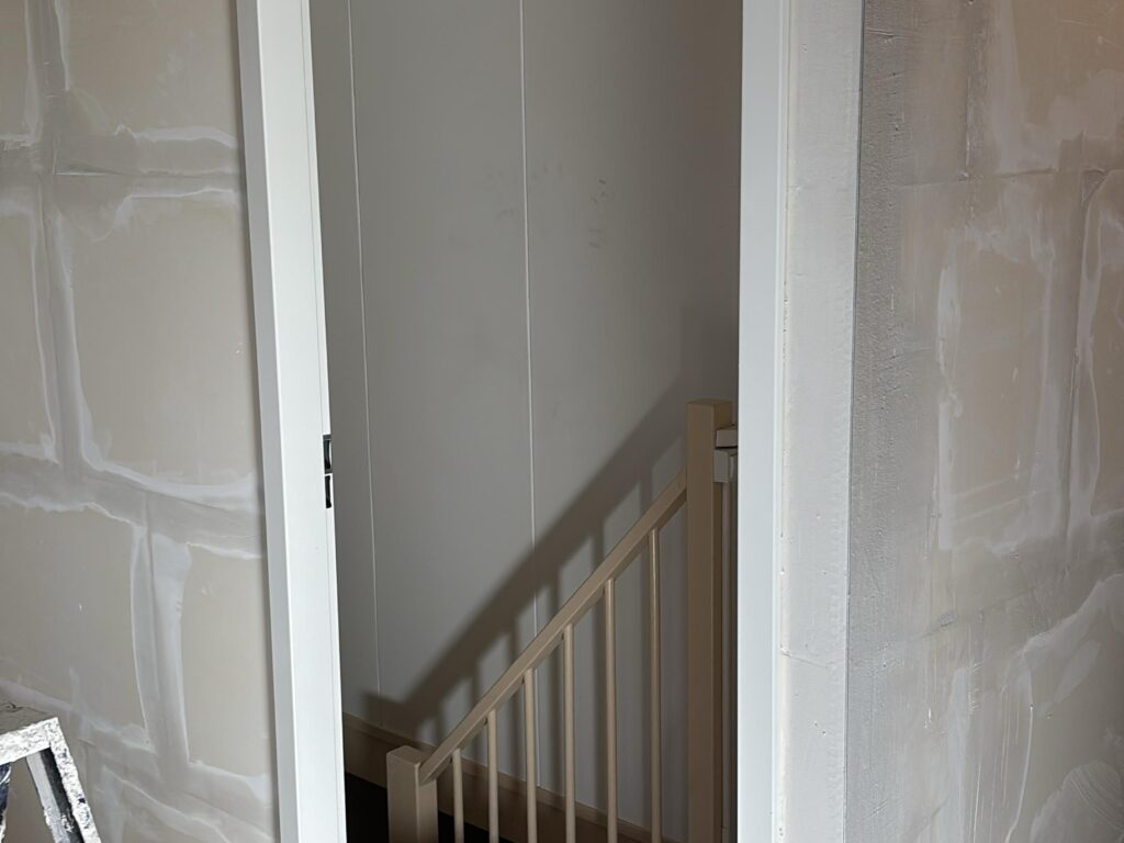 Tussenwand laten plaatsen