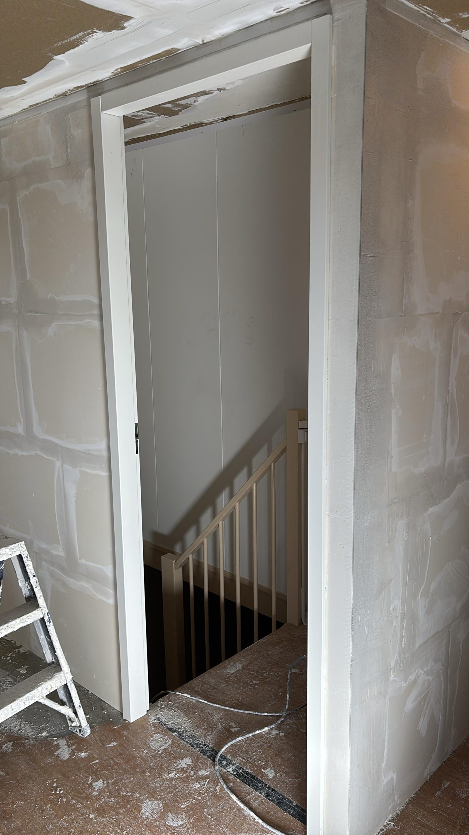 Tussenwand laten plaatsen