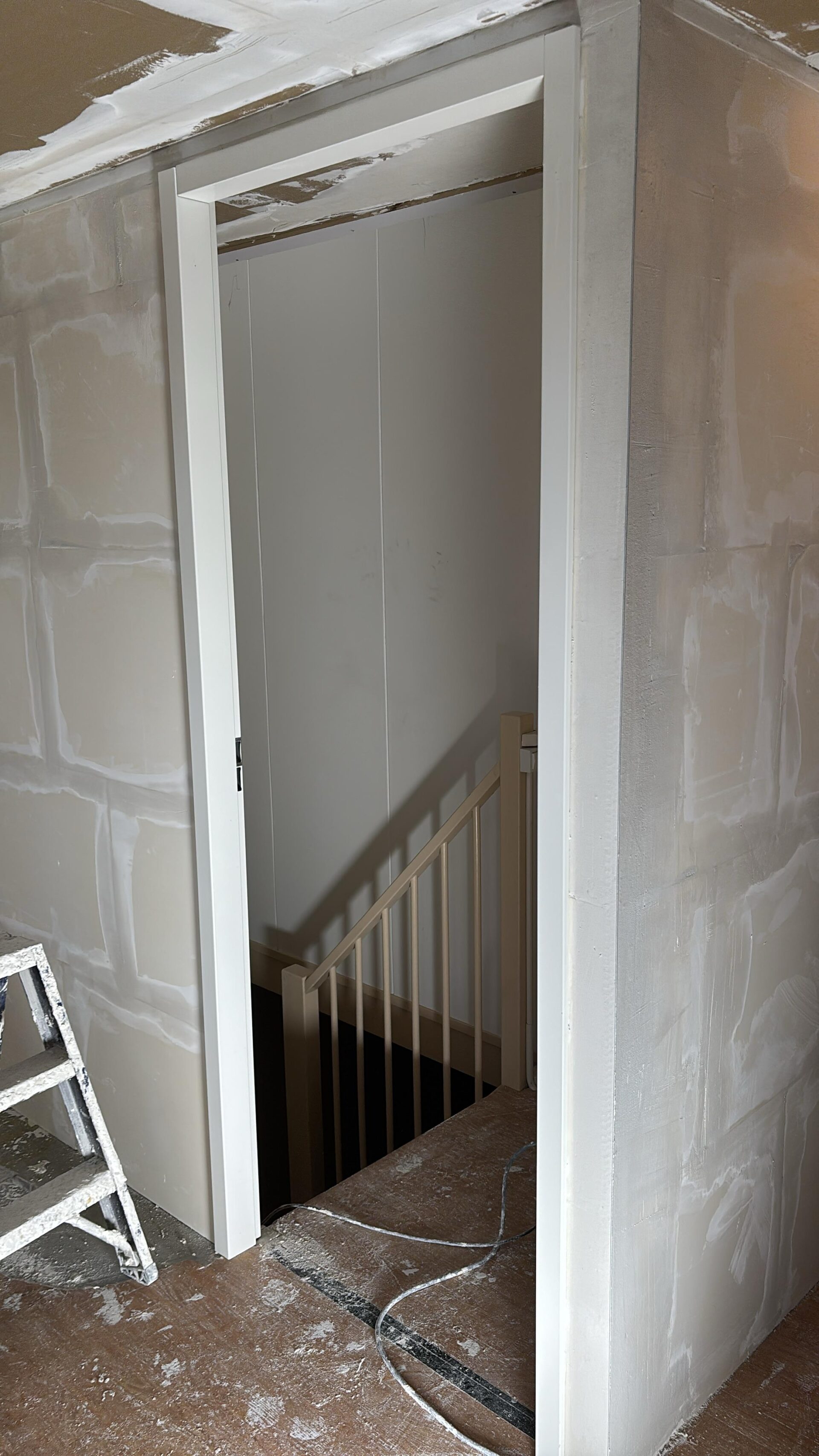 Tussenwand laten plaatsen