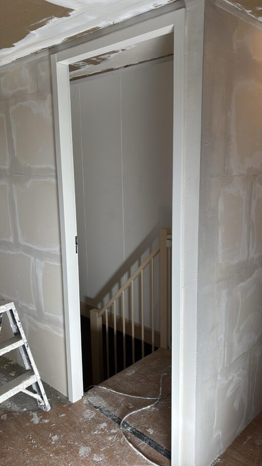 Tussenwand laten plaatsen