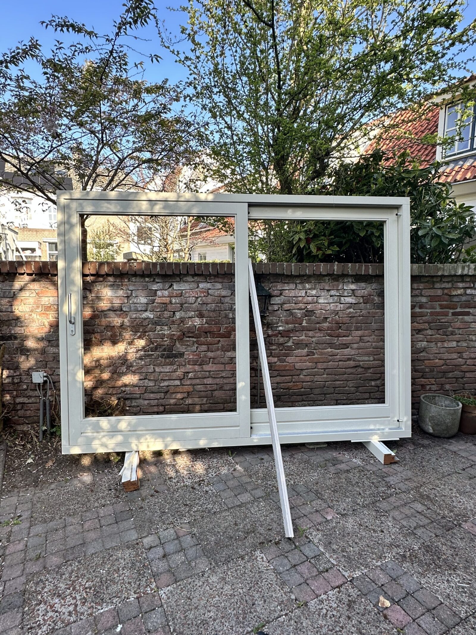 Condens op glas met drie varianten